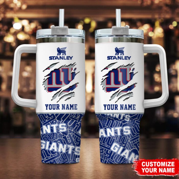 New York Giants Gift For NFL Fans Personalized Stanley Tumbler 40Oz STT3009