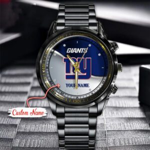 New York Giants NFL Custom Name Stainless Steel Sport Watch BW1225