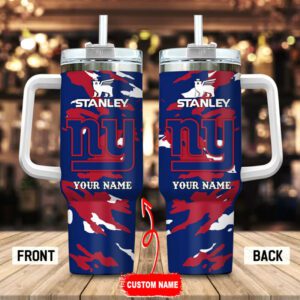 New York Giants NFL Personalized Stans Handled Stanley Tumbler 40Oz Gifts For Fans STT3120
