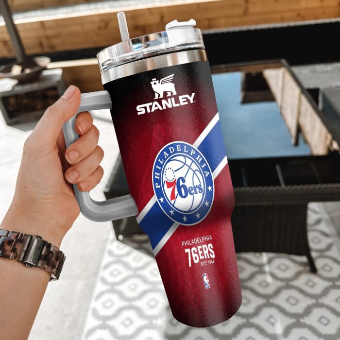 Philadelphia 76ers NBA Stanley 40oz Tumbler Trending 2024 STT2052