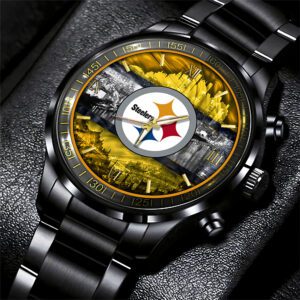Pittsburgh Steelers NFL Black Fashion Sport Watch BW1486