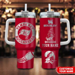 Tampa Bay Buccaneers NFL Football Stanley 40oz Tumbler STT2089