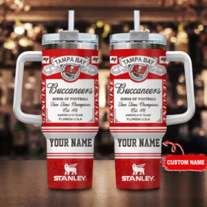 Tampa Bay Buccaneers NFL Kings of Football 40oz Tumbler STT2185