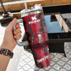 Tampa Bay Buccaneers NFL Stanley 40oz Tumbler Trending 2024 STT2151