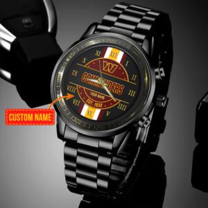 Washington Commanders Personalized NFL Fashion Sport Watch 2024 Collection For Fan BW1031