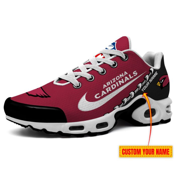 Arizona Cardinals Custom Name Sport Air Max Plus TN Shoes TN1988