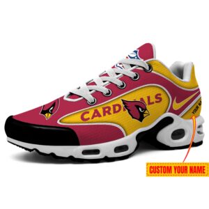 Arizona Cardinals NFL 3D Effect Swoosh 32 Teams Personalized Air Max Plus TN Shoes TN2300