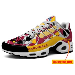 Arizona Cardinals NFL Double Swoosh Personalized Air Max Plus TN Shoes TN2431