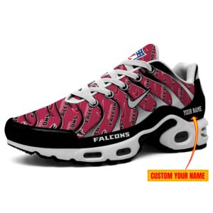 Atlanta Falcons NFL Pattern Swoosh Personalized Air Max Plus TN Shoes TN2746