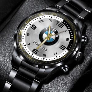 Bmw Cars Black Stainless Steel Watch 2024 BW1982