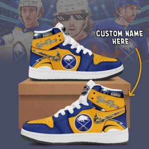 Buffalo Sabres NHL Personalized AJ1 Sneakers Jordan 1 Shoes For Fan JWG1033