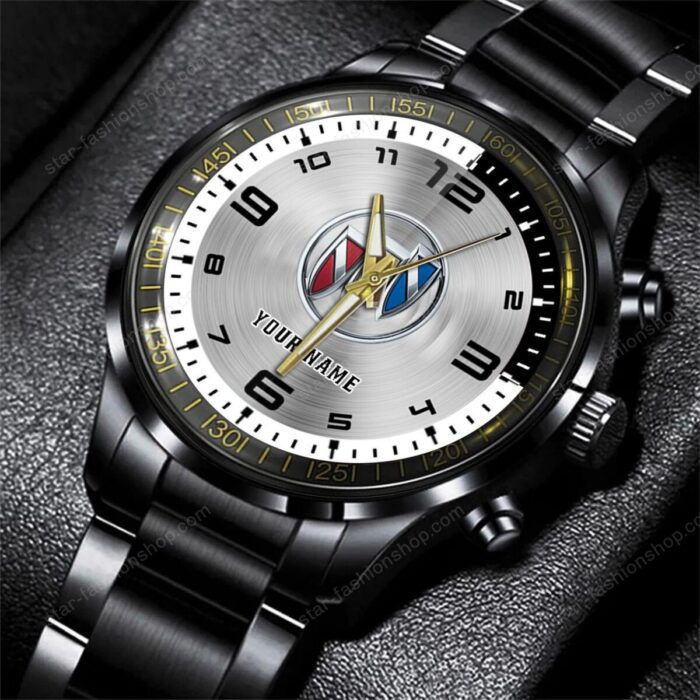 Buick Cars Black Stainless Steel Watch 2024 BW1986