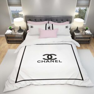 Chanel Luxury Bedding Set Bedroom Decor BSL1011