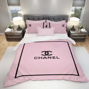 Chanel Luxury Bedding Set Bedroom Decor BSL1015