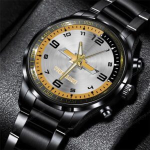 Chevrolet Cars Black Stainless Steel Watch 2024 BW1992
