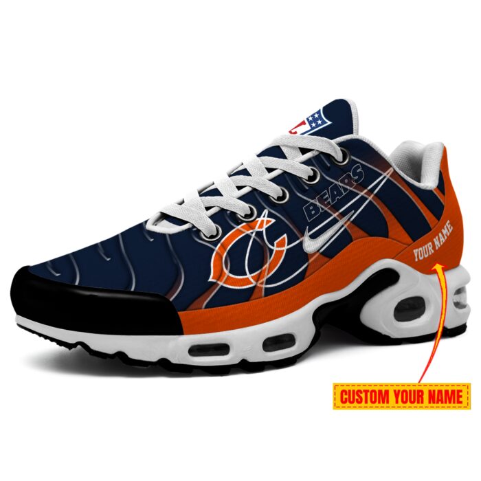 Chicago Bears Double Swoosh NFL Custom Name Air Max Plus TN Shoes Collection TN1839