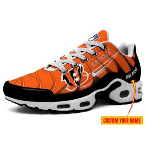 Cincinnati Bengals Double Swoosh NFL Custom Name Air Max Plus TN Shoes Collection TN1834
