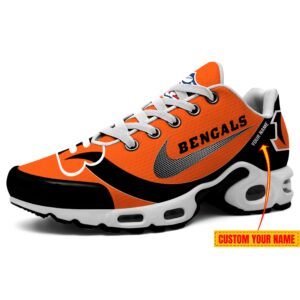 Cincinnati Bengals NFL Football Teams Personalized Swoosh Air Max Plus TN Shoes TN2464