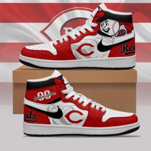 Cincinnati Reds MLB AJ1 Sneakers Jordan 1 Shoes For Fan JWG1009