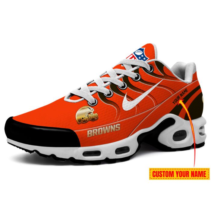 Cleveland Browns Custom Kicks Sport Air Max Plus TN Shoes TN1679