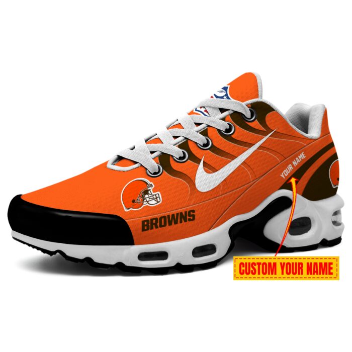 Cleveland Browns Custom Kicks Sport Air Max Plus TN Shoes TN1706