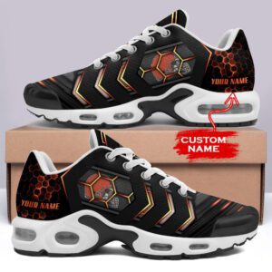 Cleveland Browns NFL Custom Name Air Max Plus TN Shoes TN3003