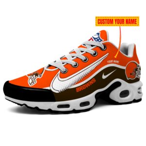 Cleveland Browns Perfect Gift NFL Double Swoosh Personalized Air Max Plus TN Shoes TN3164
