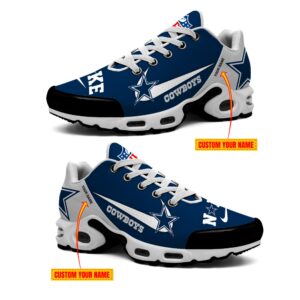 Dallas Cowboys NFL Swoosh Personalized Air Max Plus TN Shoes TN2905