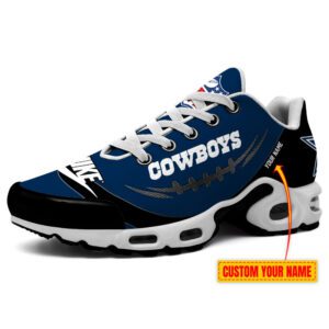 Dallas Cowboys Nike X NFL Collaboration Personalized Air Max Plus TN Shoes TN3131