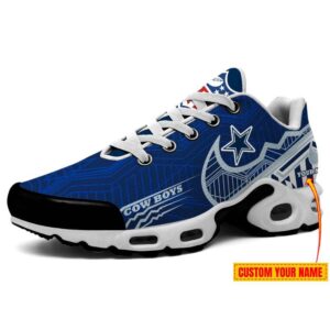 Dallas Cowboys Swoosh NFL Personalized Air Max Plus TN Shoes TN3034