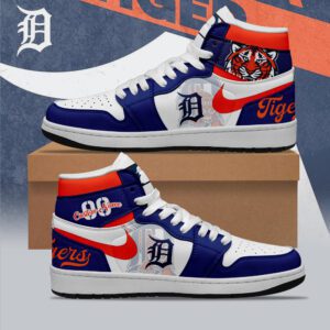 Detroit Tiger MLB AJ1 Sneakers Jordan 1 Shoes For Fan JWG1006