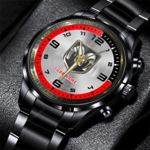 Dodge Cars Black Stainless Steel Watch 2024 BW1996