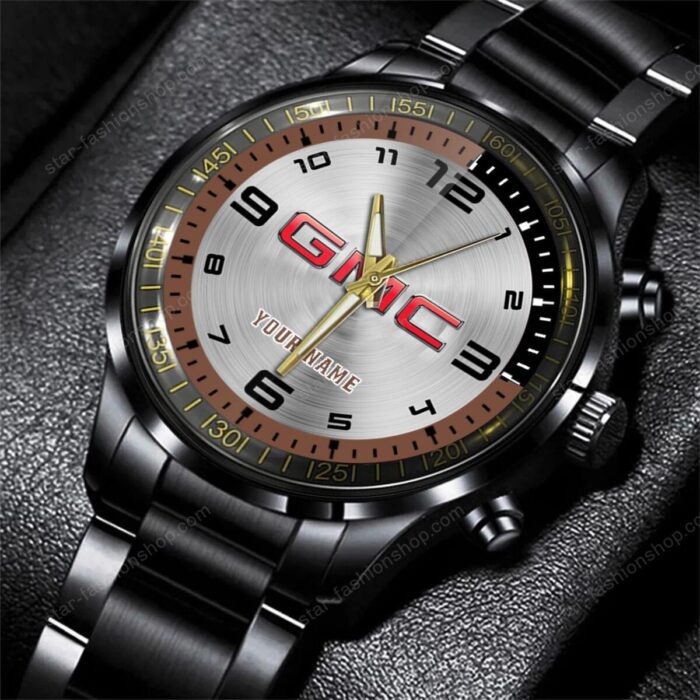 Gmc Cars Black Stainless Steel Watch 2024 BW2004