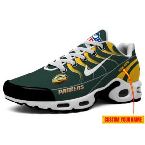 Green Bay Packers Custom Kicks Sport Air Max Plus TN Shoes TN1677
