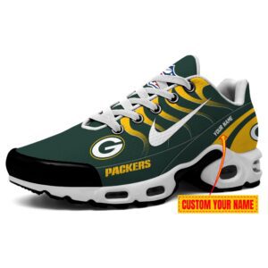Green Bay Packers Custom Kicks Sport Air Max Plus TN Shoes TN1711