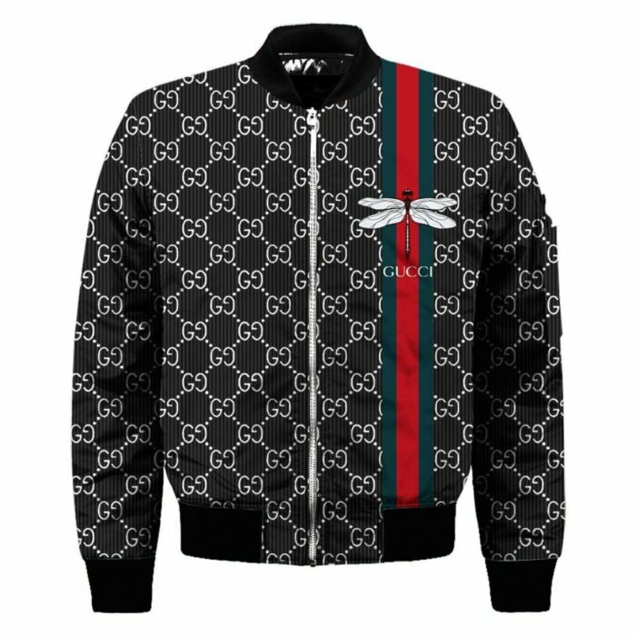 Gucci Dragonfly Bomber Jacket BJS1030