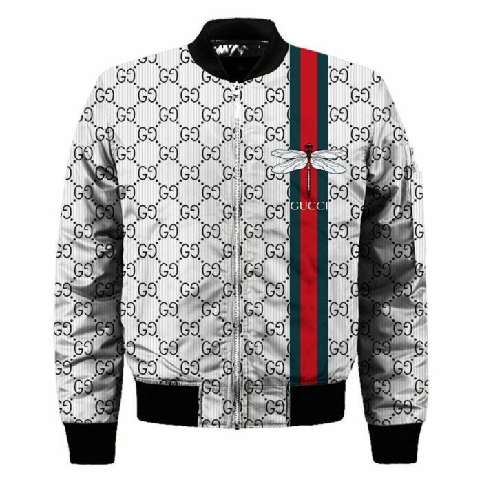 Gucci Dragonfly Bomber Jacket BJS1033