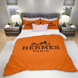 Hermes Luxury Bedding Set Bedroom Decor BSL1017