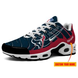 Houston Texans Double Swoosh NFL Custom Name Air Max Plus TN Shoes Collection TN1846
