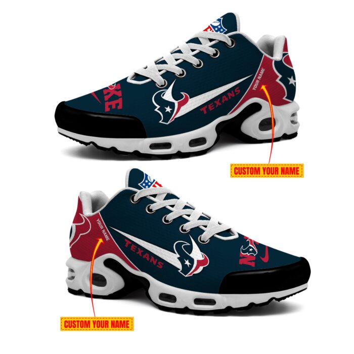 Houston Texans NFL Swoosh Personalized Air Max Plus TN Shoes TN2915