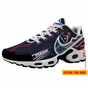 Houston Texans Swoosh NFL Personalized Air Max Plus TN Shoes TN3038