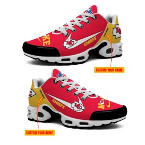 Kansas City Chiefs NFL Swoosh Personalized Air Max Plus TN Shoes TN2920