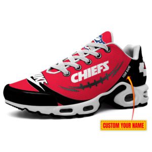 Kansas City Chiefs Nike X NFL Collaboration Personalized Air Max Plus TN Shoes TN3139