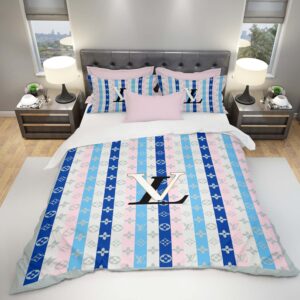 LV Luxury Bedding Set Bedroom Decor BSL1010