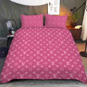 LV Monogram Luxury Bedding Set Bedroom Decor BSL1029