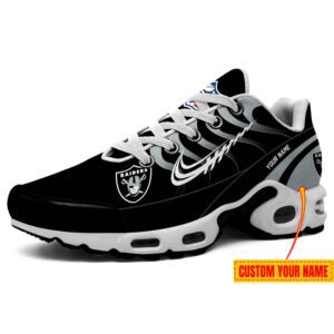 Las Vegas Raiders Custom Kicks Sport Air Max Plus TN Shoes TN3081