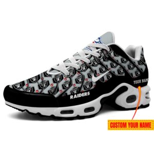 Las Vegas Raiders Nike Gets Logo Crazy With NFL Personalized Air Max Plus TN Shoes 19112317ID02DS01 TN3111