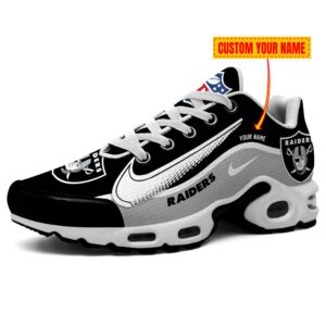 Las Vegas Raiders Perfect Gift NFL Double Swoosh Personalized Air Max Plus TN Shoes TN3174