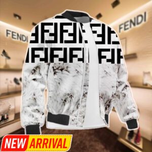 Limited Edition Fendi Varsity Zipper Luxury Jacket VSJ1091