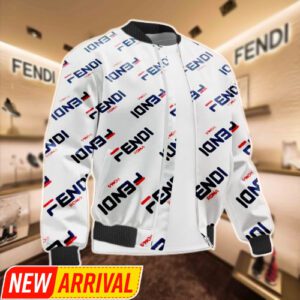 Limited Edition Fendi Varsity Zipper Luxury Jacket VSJ1097